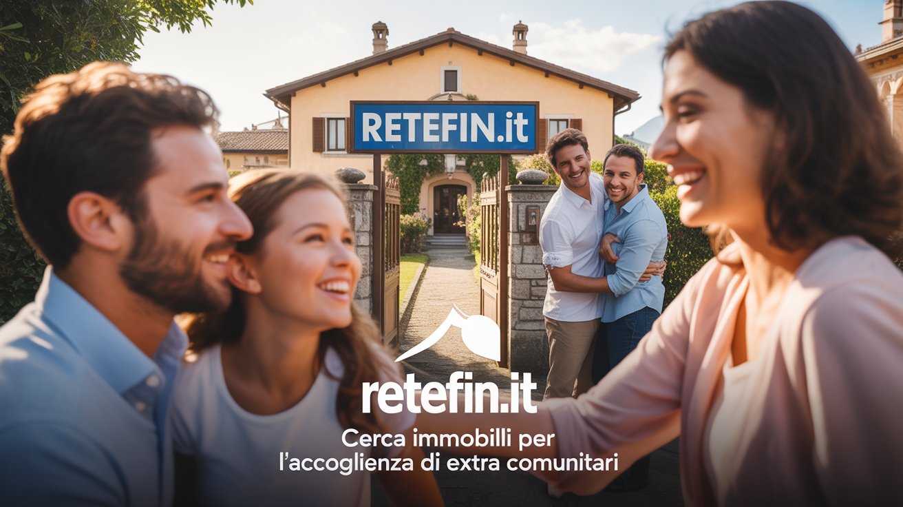 Retefin cerca strutture in locazione per l’accoglienza: Una Risposta Professionale e Strutturata all’Accoglienza degli Extra Comunitari in Italia
